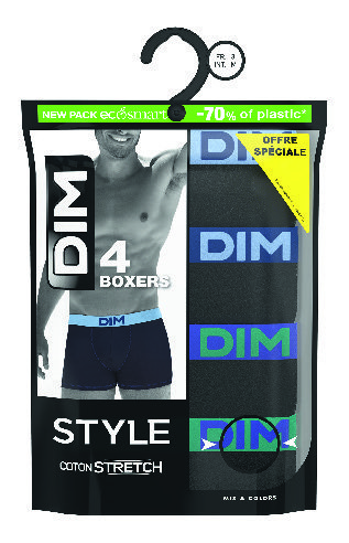 LOT DE 4 BOXERS HOMME