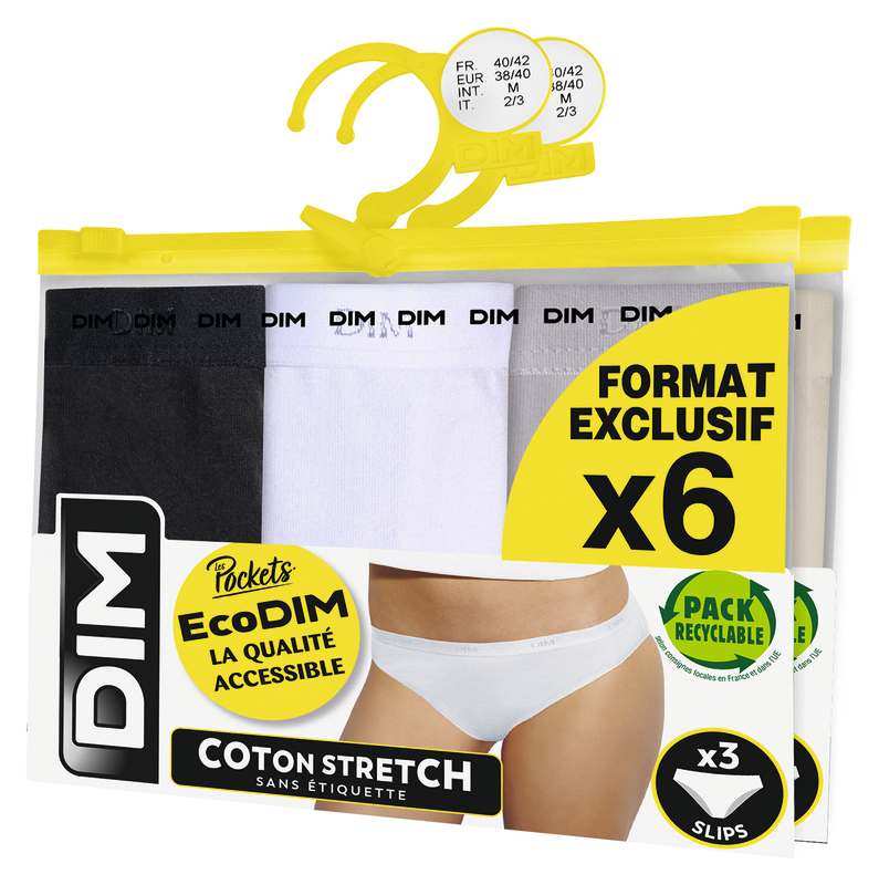 POCKET SLIP SHORT X6 DIM