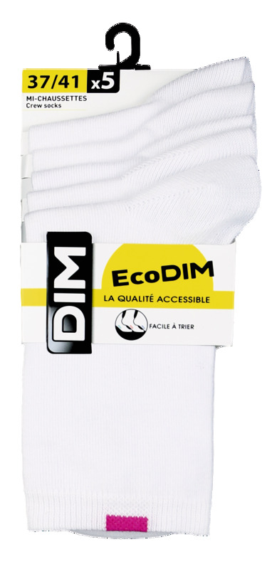PAIRES DE MI-CHAUSSETTES ECODIM DIM