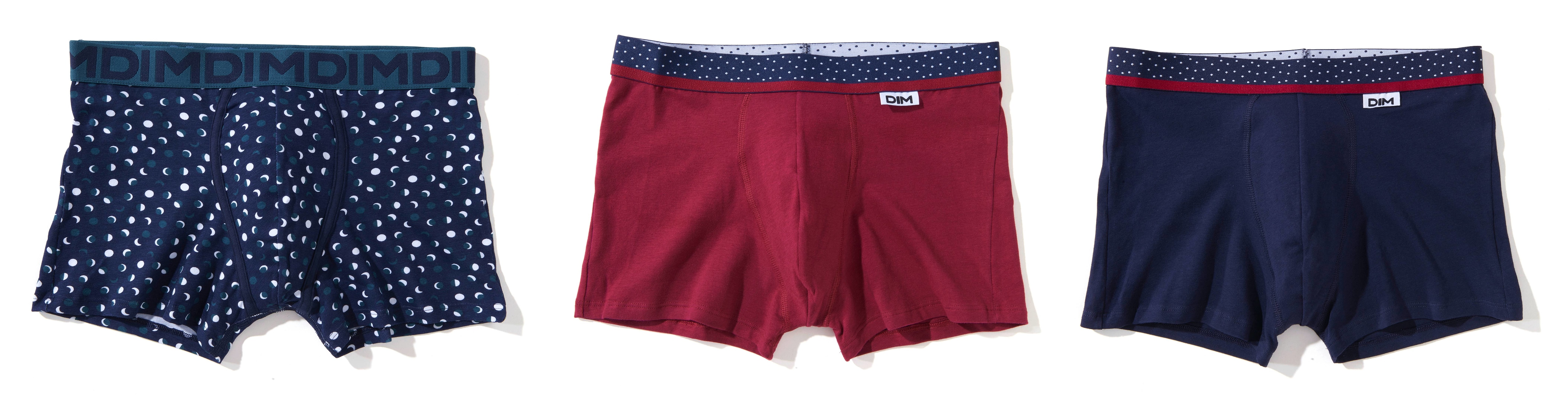 Lot de 3 boxers MIX & DOTS et MIX & FANCY