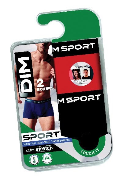 LOT DE 2 BOXERS “DIM”