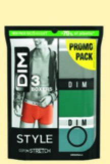 LOT DE 3 BOXERS HOMME “DIM”