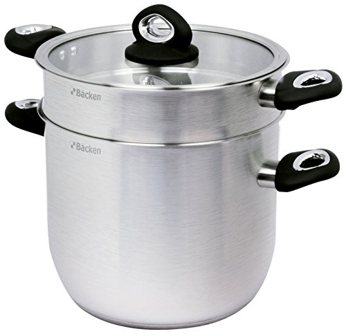 Backen 163024 Crystal Couscoussier Inox 24 cm 8 L