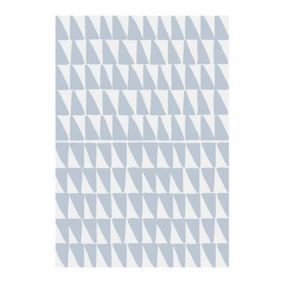 Affiche Triangles Bleu 40 x 50 cm 3611840403172 