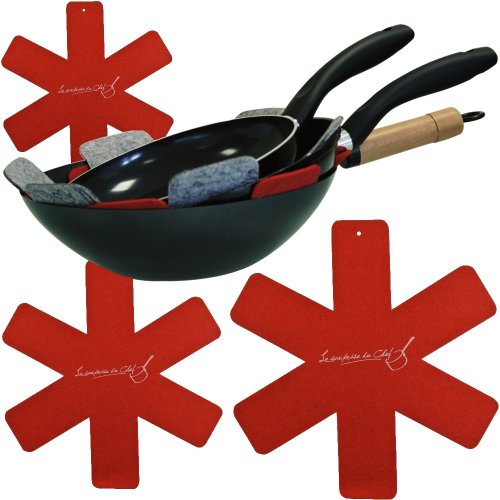 Lot 3 Protèges Poeles Disque de Protection Surp...