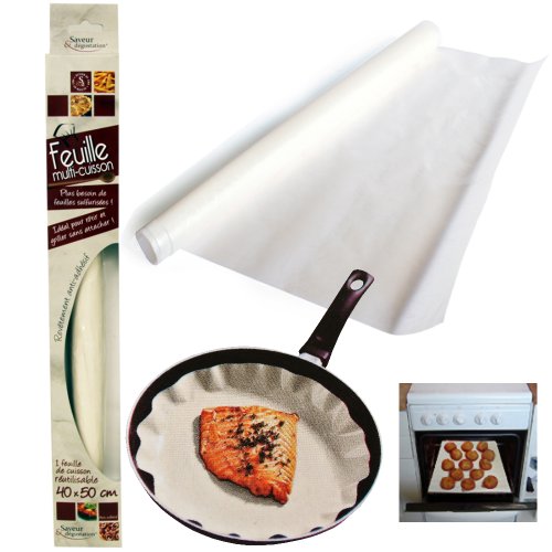 -feuille plaque de cuisson film alimentaire réu...