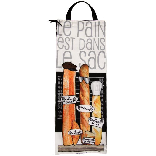 Promobo -sac à pain fun bd picto criminel gangster pris dans le sac humour code EAN 3611900038368 