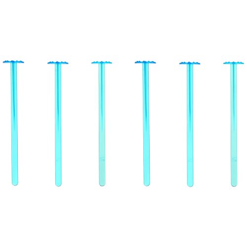 -lot de 6 mélangeurs touilleurs cuillères à coc...