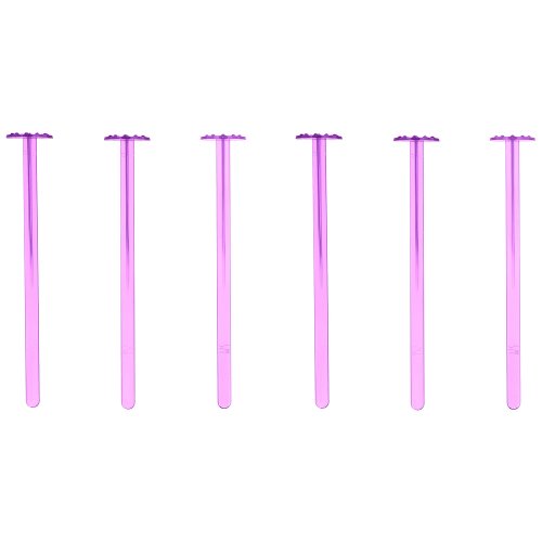 -lot de 6 mélangeurs touilleurs cuillères à coc...