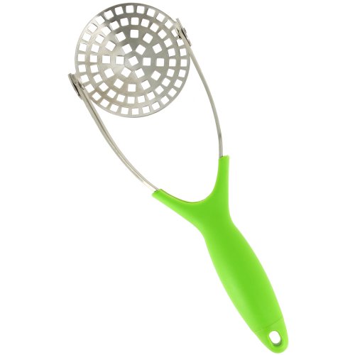 Promobo -presse purée ecrase legumes pliable inox collection chef cuistot vert code EAN 3611900043966 