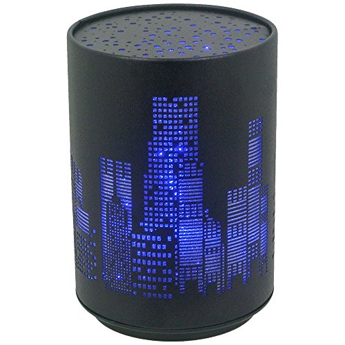 -Lampe Veilleuse LED Socle Tactile Décor Buildi...
