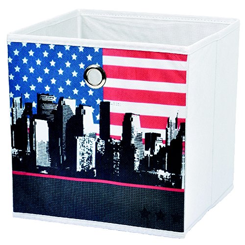 -panier de rangement pliable déco new york drap...