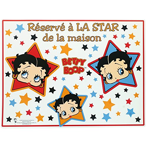 -set de table licence betty boop réservéà la st...