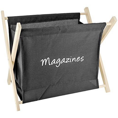 -porte revues rangement magazine design vintage...