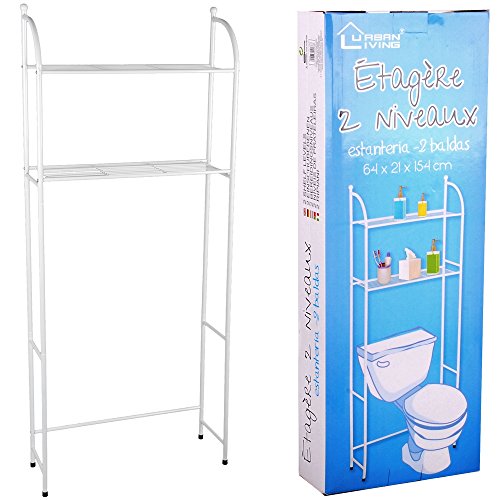 -etagère en métal pour toilettes et wc rangemen...