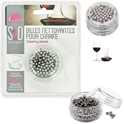 -billes nettoyantes pour carafe a décanter en i...