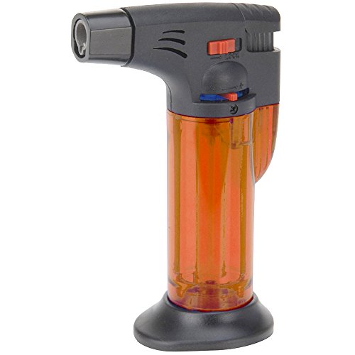 -chalumeau de cuisine sur socle pour crème brul...