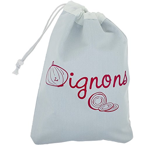 -sac de conservation pour légumes en lin inscri...