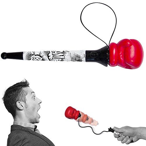 Promobo -stylo boxeur gant de boxe en mousse farces et attrapes blagues rouge code EAN 3611900070627 