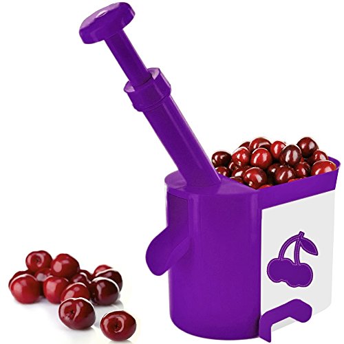 -coffret set dénoyauteur a cerises avec réservo...