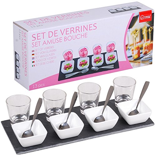 -coffret dégustation 13 pièces verrines mises e...