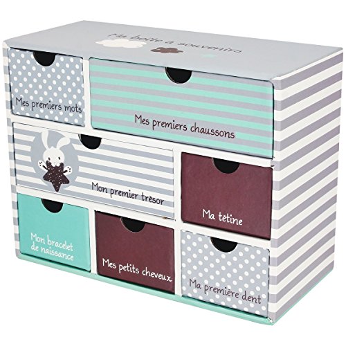 -boite a souvenirs mini armoire de rangement pr...