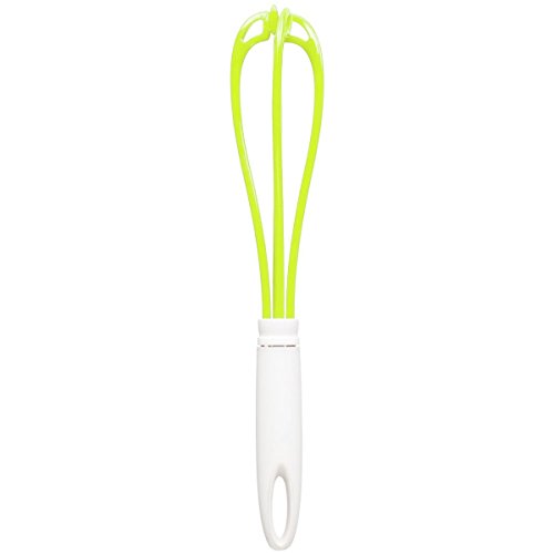-fouet de cuisine pâtisserie rétractable vert
