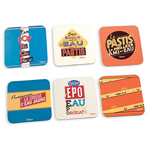 Lot 6 Sous-Verre PASTIS en Liège - Dessous Sous...