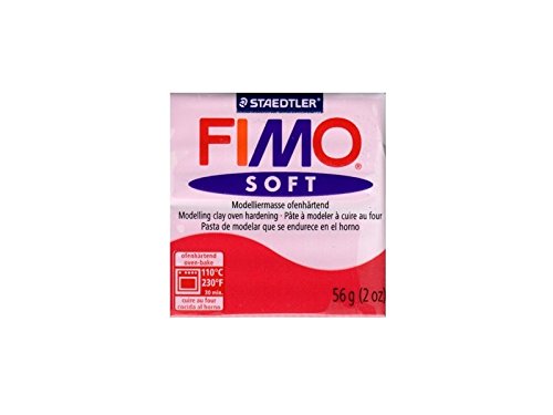Pâte Fimo Soft 56gr Cerise (n°26)