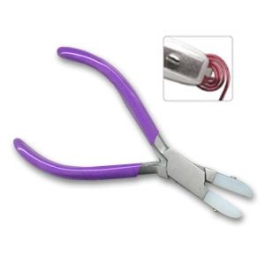 Pince plate bout nylon