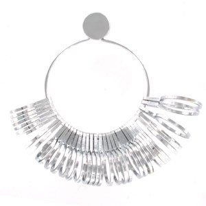 Baguier en métal - tailles US/Fr/It/Suisse