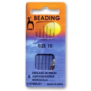 Aiguilles à tisser Pony taille 10 52 mm x6