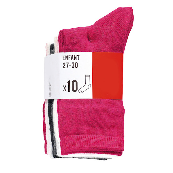 LOT DE 10 CHAUSSETTES