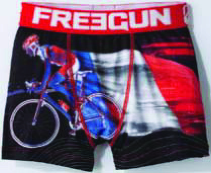 LOT DE 2 BOXERS HOMME “FREEGUN”