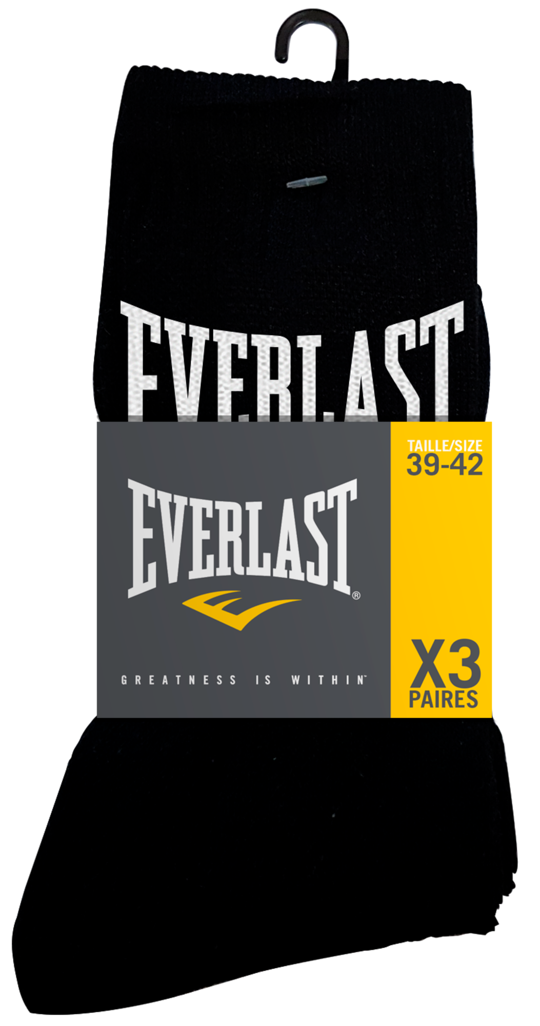 LOT DE 3 CHAUSSETTES HOMME 