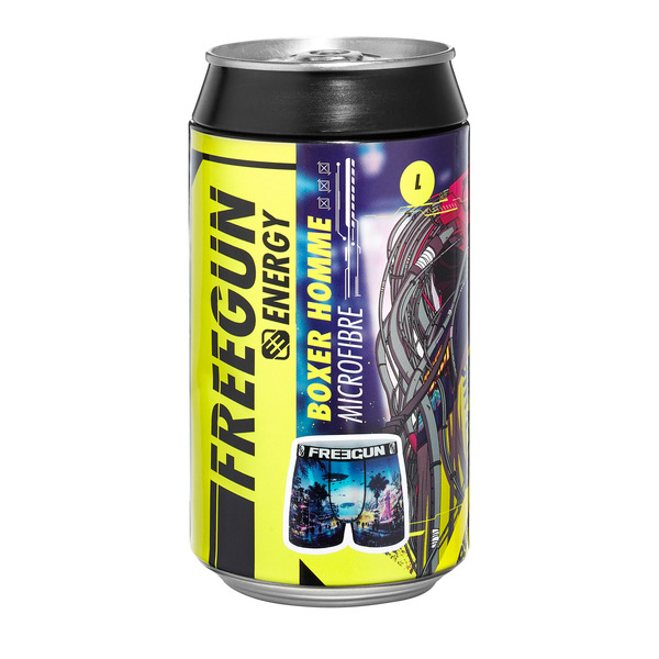 CANETTE BOXER HOMME 
 3614001534043 FREEGUN