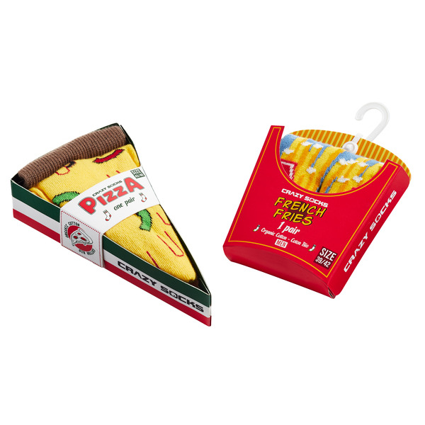 LA PAIRE DE CHAUSSETTES ADULTE ET SA BOITE CADE...