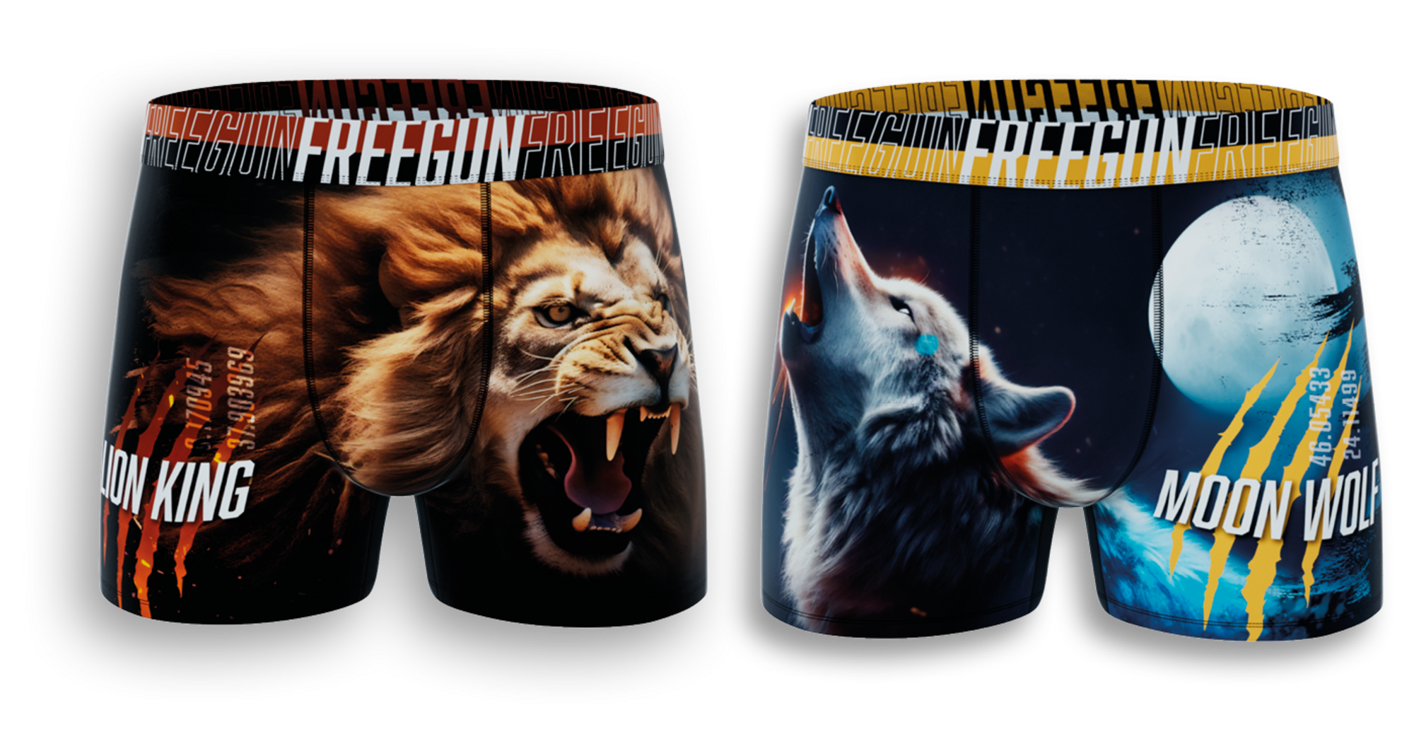 LOT DE 2 BOXERS HOMME