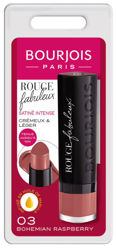BOURJOIS ROUGE À LÈVRE 003 BOHEMIAN RASPBERRY BOURJOIS code EAN 3614226157911 