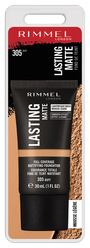 FOND DE TEINT LASTING MATE 305 BUFF RIMMEL