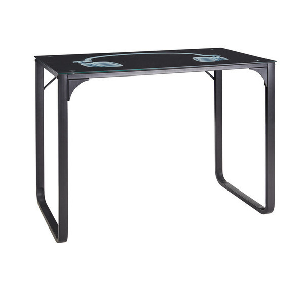 Bureau plateau en verre avec motif 3614611050360 (3614611050360)