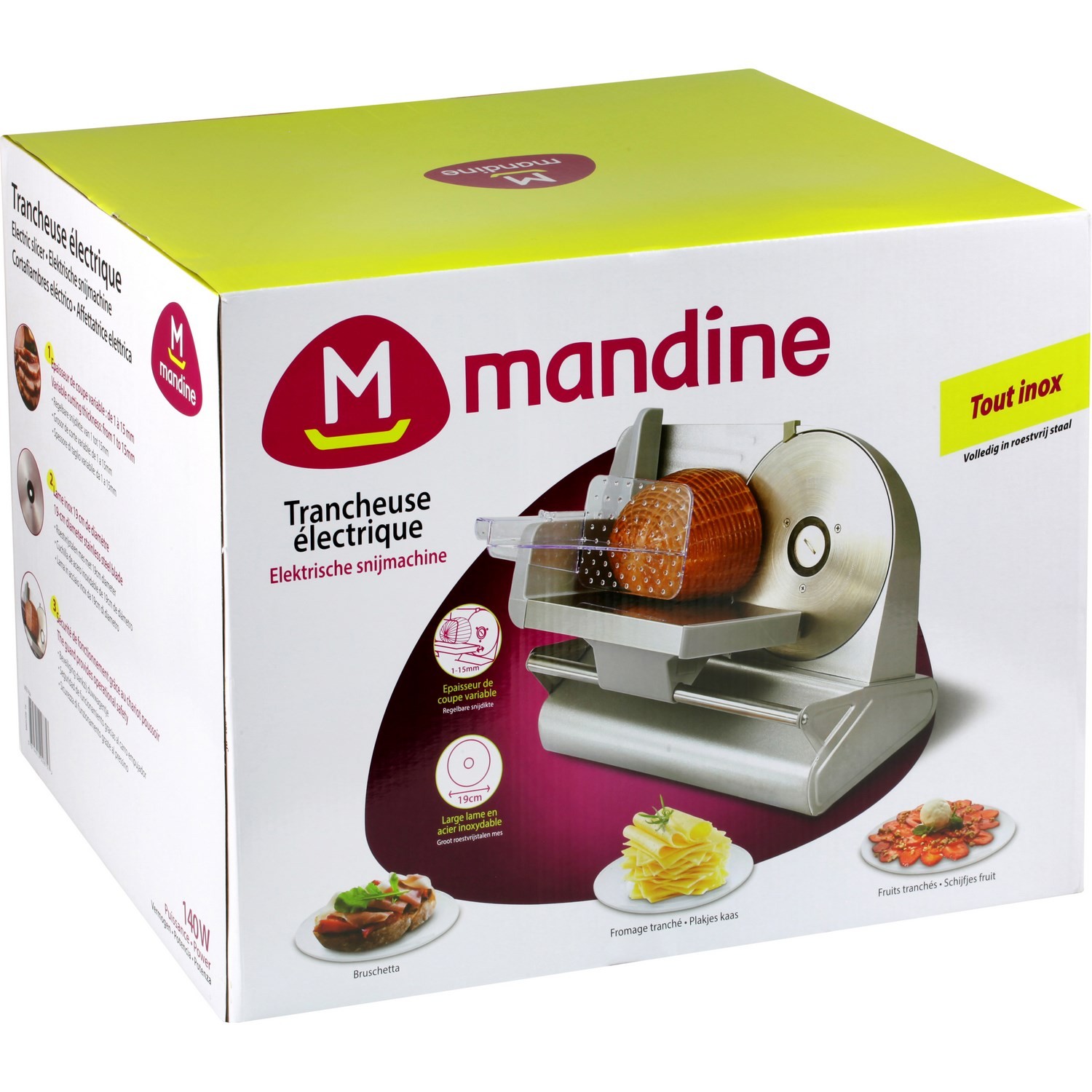 MMS208-16 Trancheuse électrique 