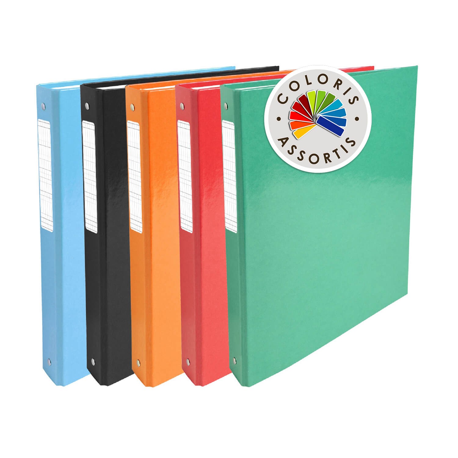 CARREFOUR Classeur 4 anneaux dos 40mm 21x29,7cm CARREFOUR code EAN 3614612499779 