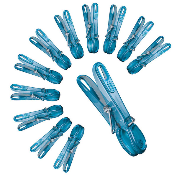 LOT DE 12 PINCES À LINGE