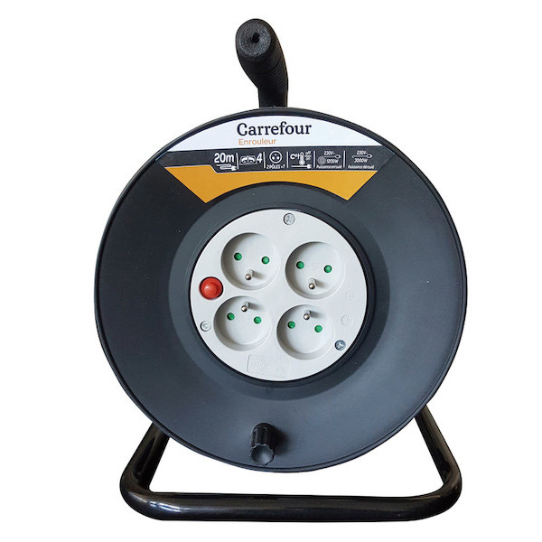 SUR TOUTE LA GAMME DE RALLONGES ET ENROULEURS C...