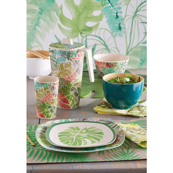 Set de table rectangle vert