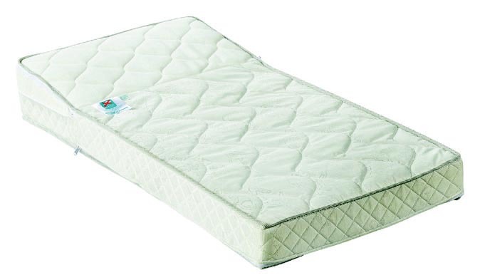 MATELAS AVEC PLAN INCLINÉ AMOVIBLE