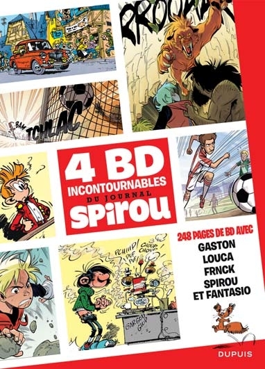 4 BD INCONTOURNABLES DU JOURNAL SPIROU* 3614702077993 