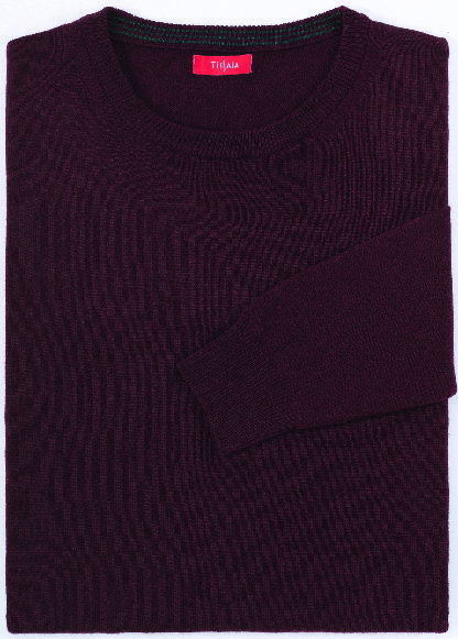 PULL COL ROND OU COL V TISSAIA 