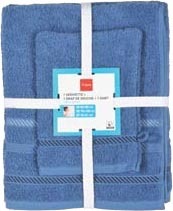 LOT 1 DRAP DE DOUCHE 70 X 130 CM + 1 SERVIETTE ...